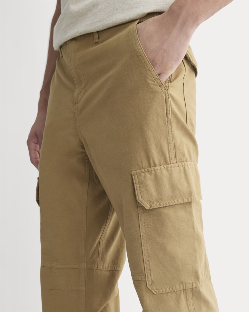 Relaxed Cargo Pant | Aged Brass - Image 4