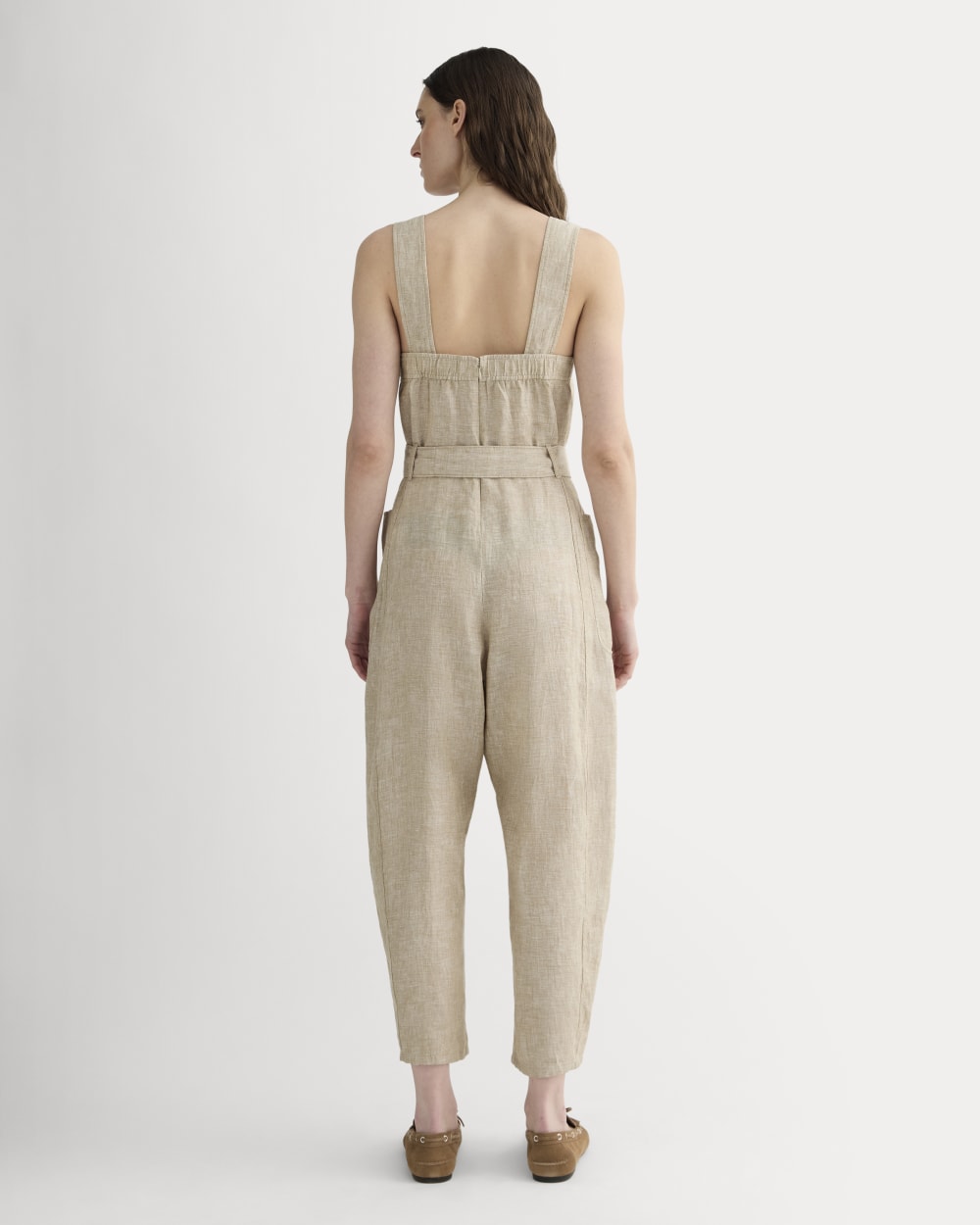 The Utility Coverall in Linen | Cornstalk Chambray - Image 5