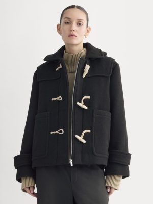 The ReWool Duffle Coat | Black