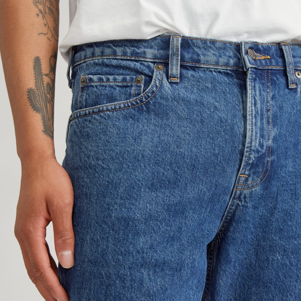 The Authentic Straight Jean | Vibrant Blue - Image 4