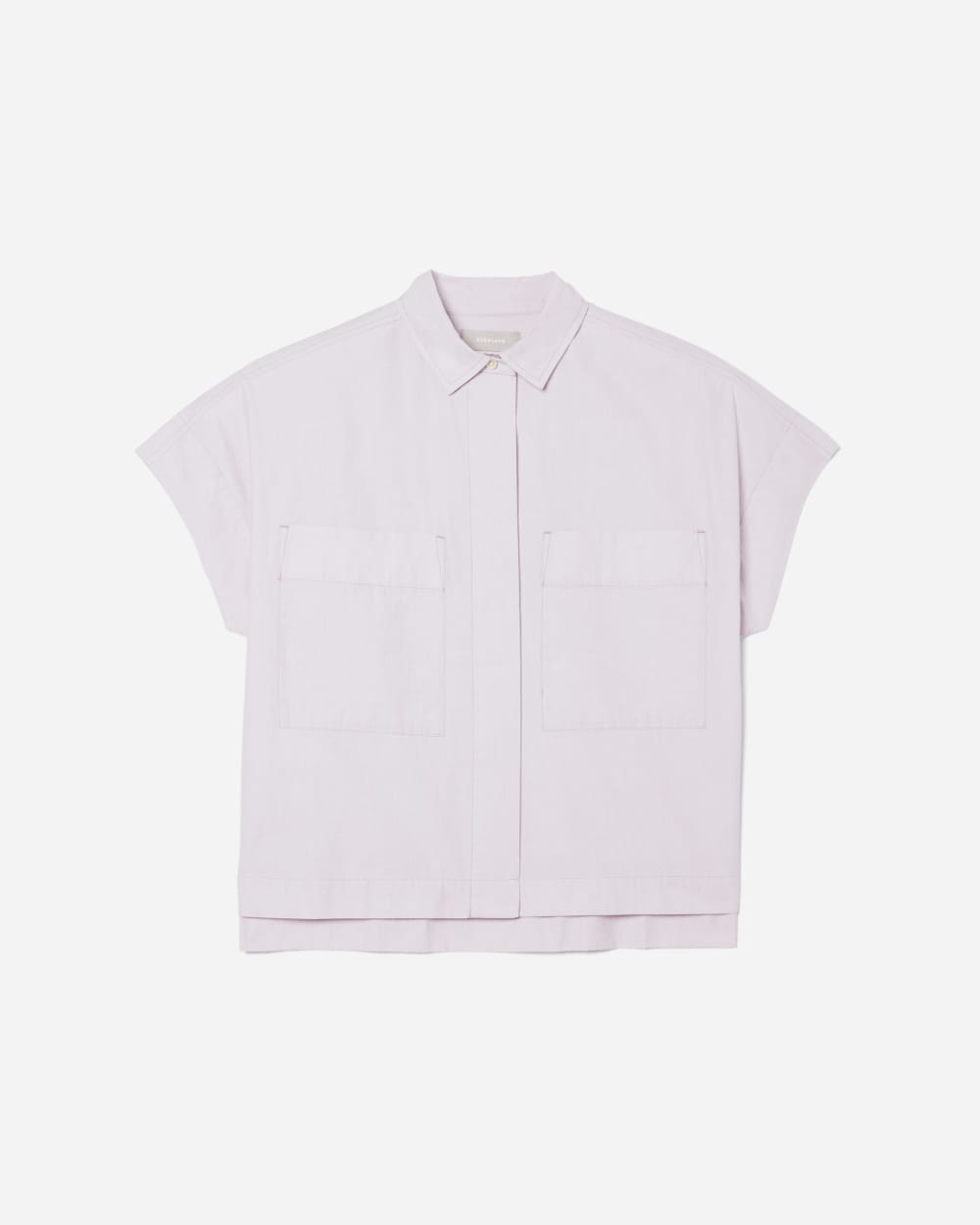 The Short-Sleeve Box Shirt | Dusty Lavender - Image 4