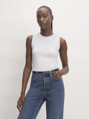 The Supima® Form Tank | White