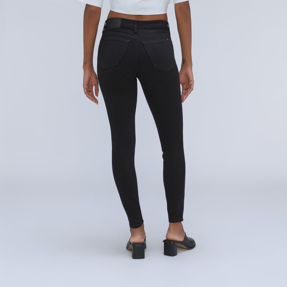 The Mid-Rise Skinny Stretch Jean | Black - Image 3