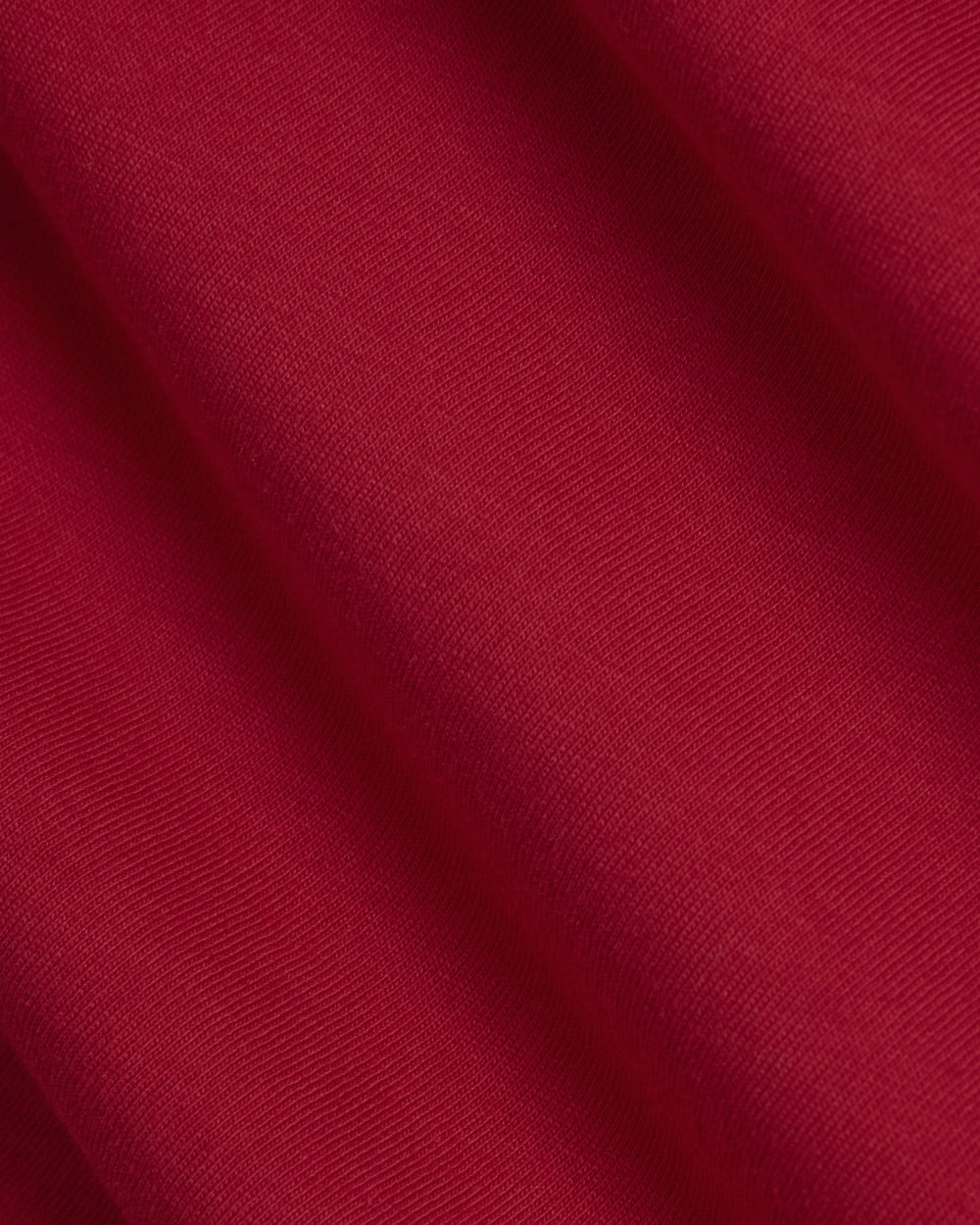 The Box-Cut Tee in Essential Cotton | Berry Red | No Pocket - Image 5