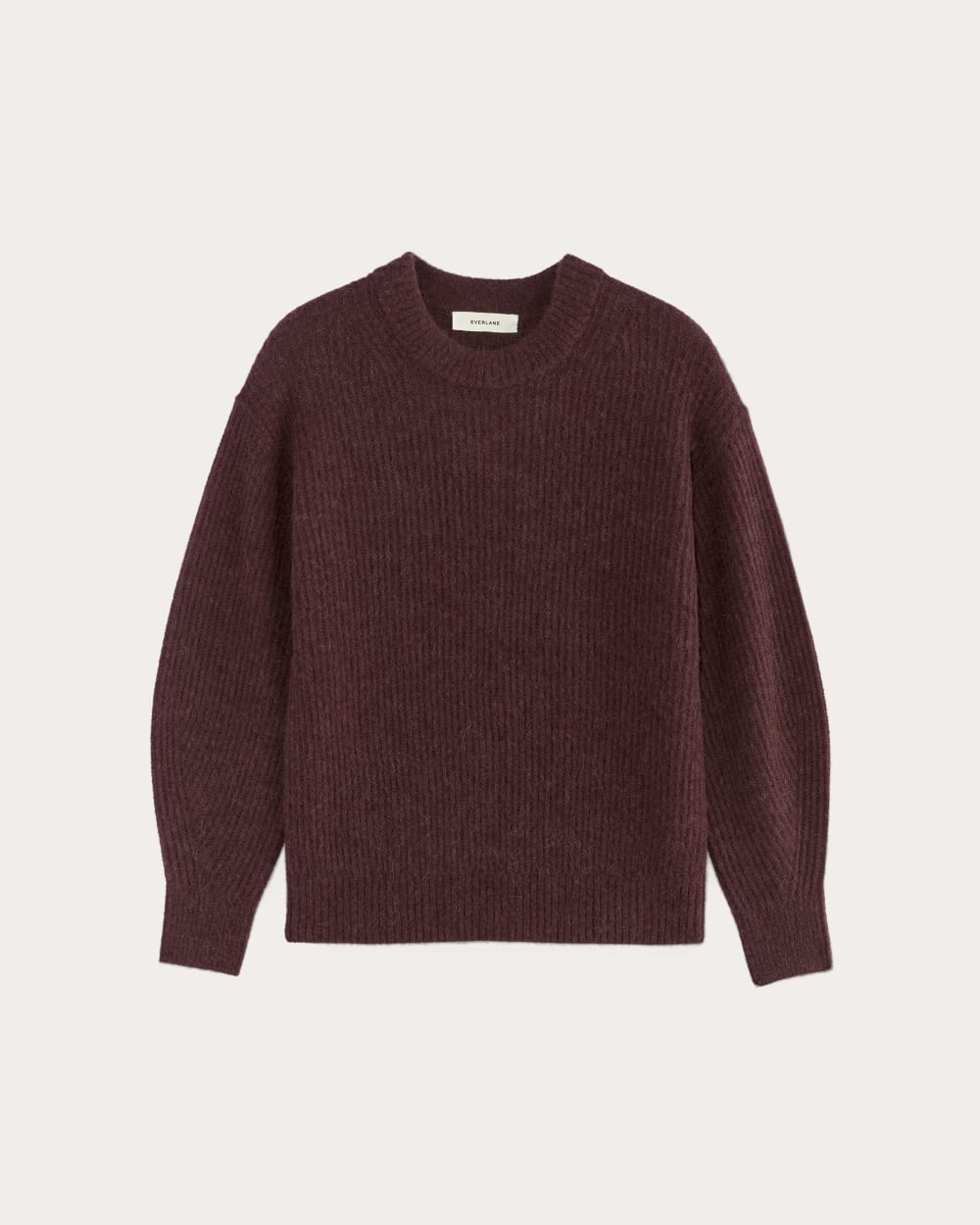 The Cocoon Crew in Alpaca | Burgundy - Image 2