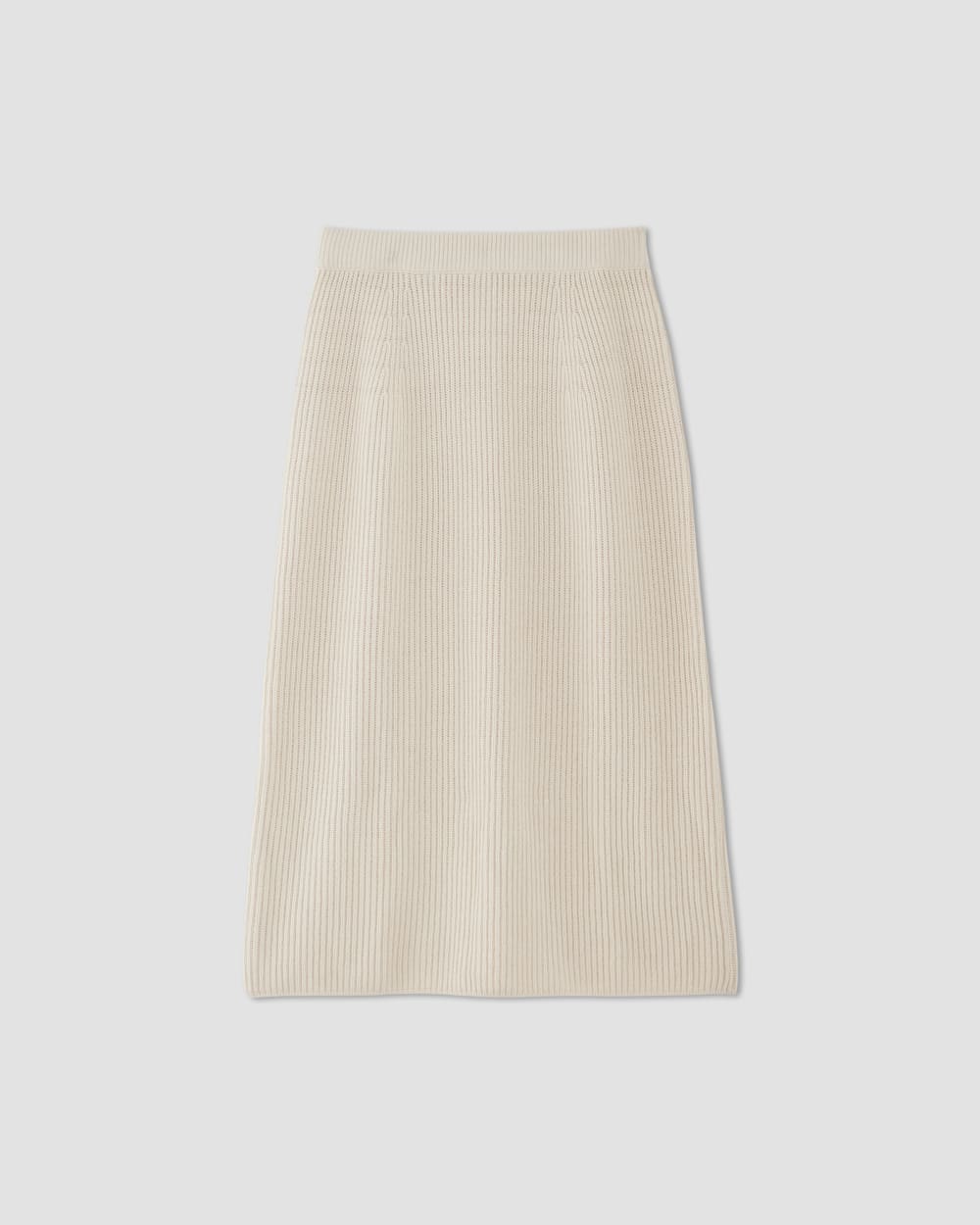 The Organic Cotton Sweater Midi Skirt | Canvas - Image 2