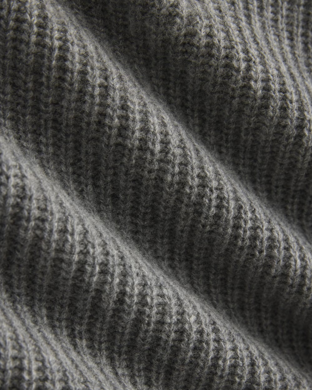 The Half-Zip Sweater in Luxe Merino | Heathered Mid-Grey - Image 6