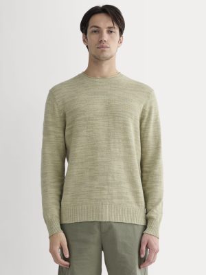 The Cotton Linen Pullover | Eucalyptus