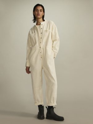 The Canvas Organic Cotton Coverall | Bone