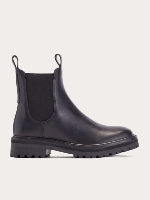 The Lug Chelsea Boot | Black