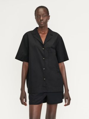 The Poplin Shirt | Black