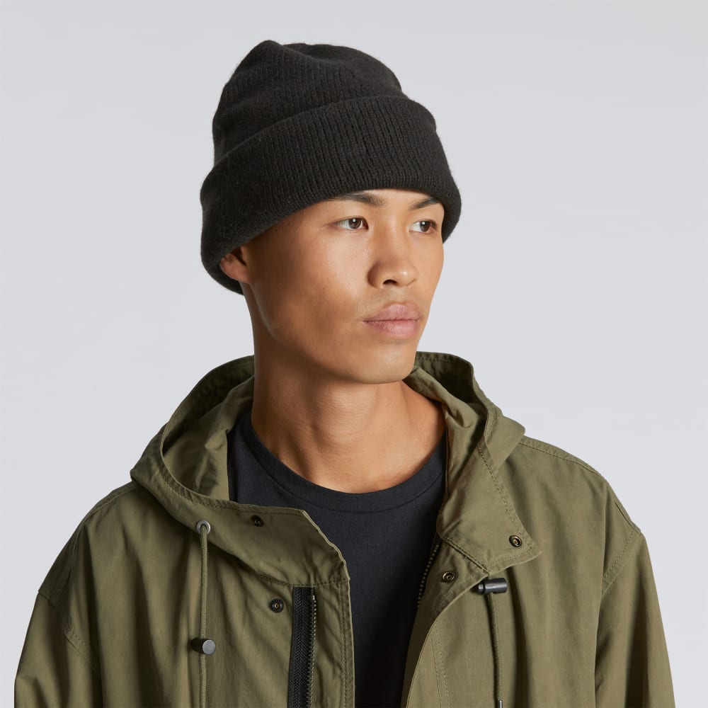 The Felted Merino Beanie | Black - Image 2