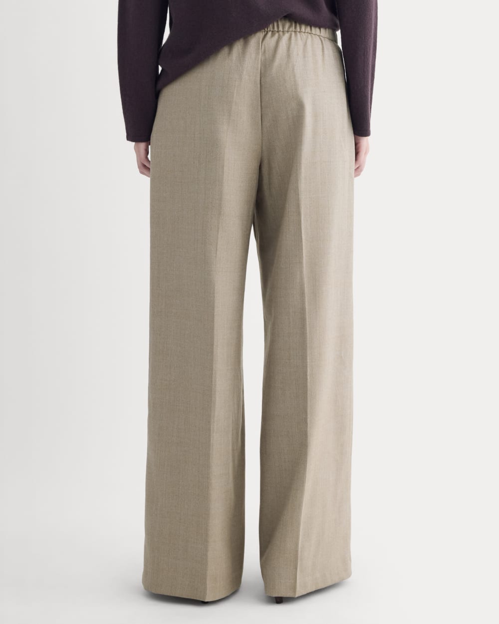 The Pull-On Trouser in Tailor Twill | Light Taupe - Image 5