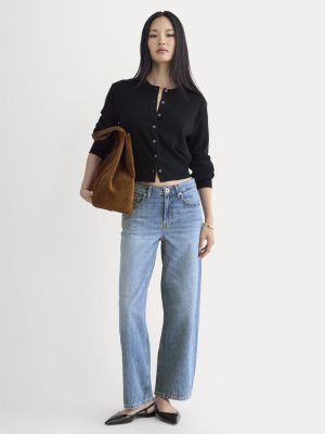 Loose Curve Jean | Tungsten Bright