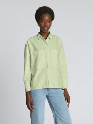 The Boxy Oxford | Seafoam Green