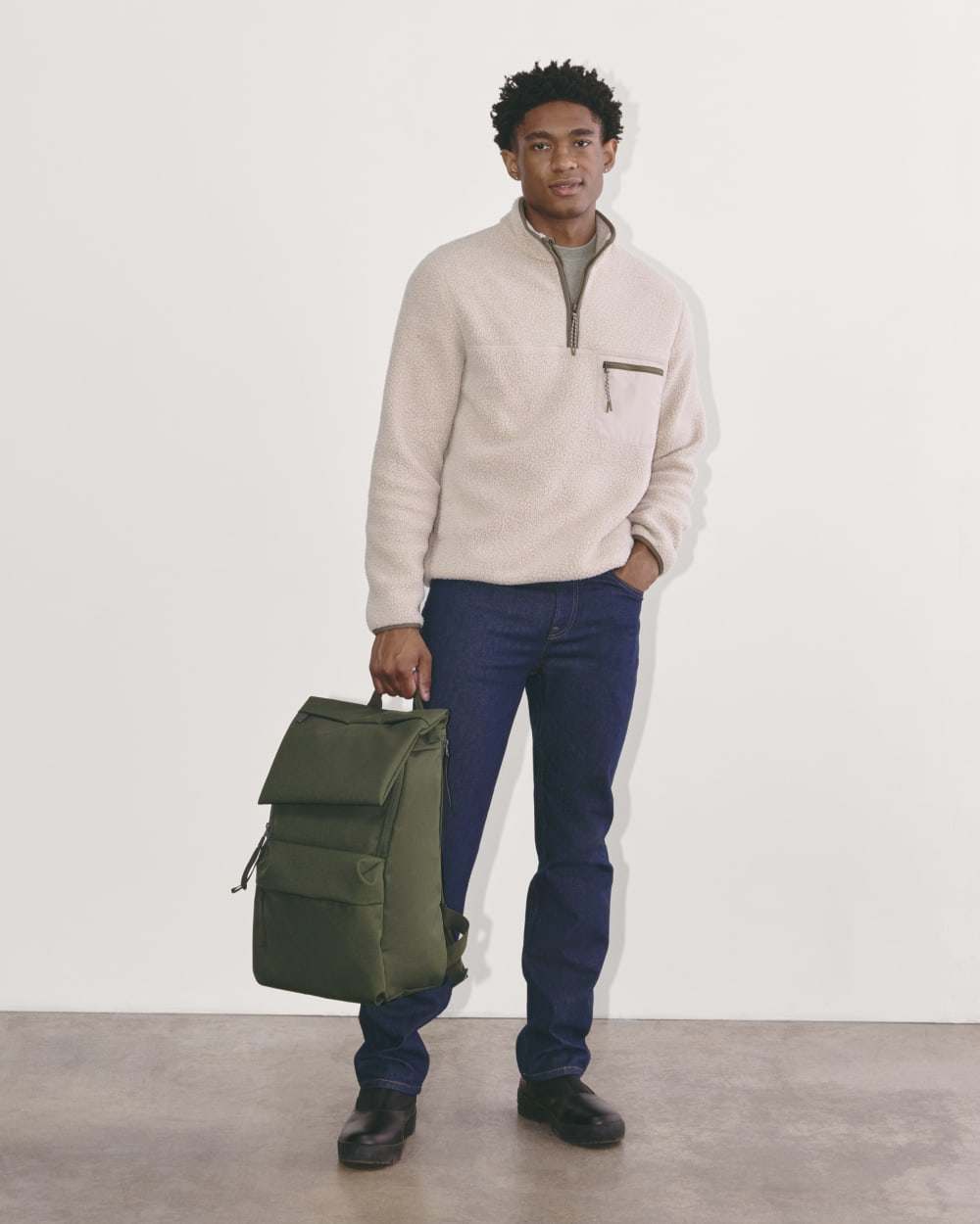 The ReNew Transit Backpack | Dark Forest - Image 2