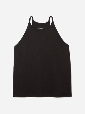 The Hemp Cutaway Tank | Black