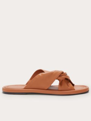 The Day Twist Sandal | Desert Tan