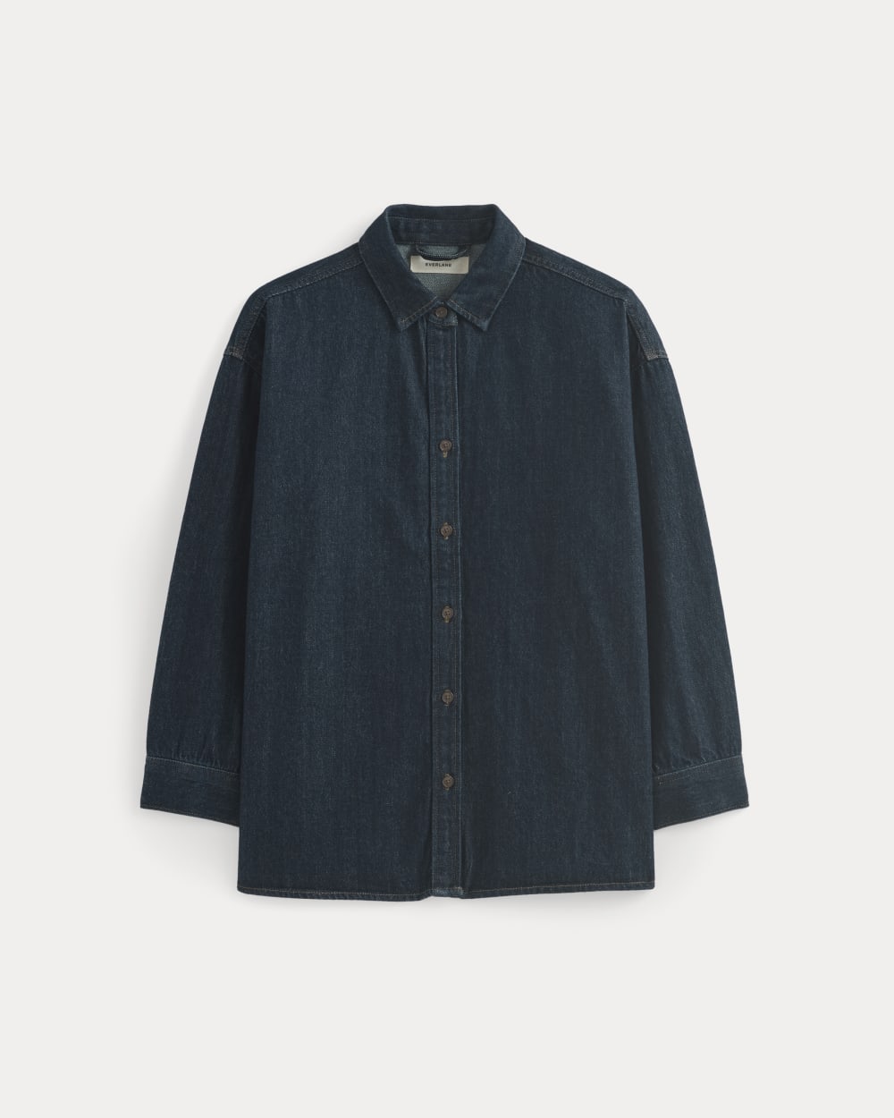 The Oversized Denim Shirt | Tungsten Rinse - Image 2