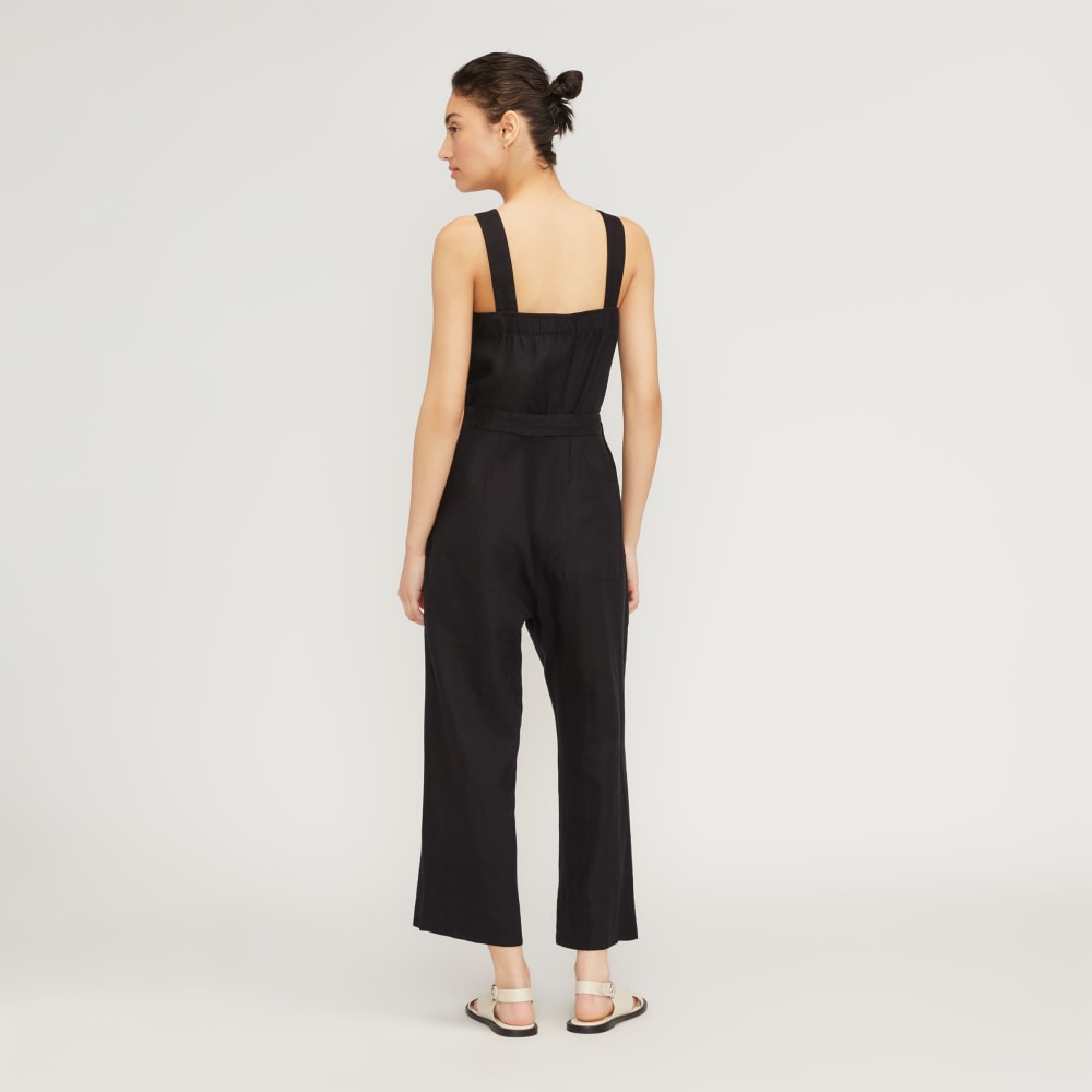 The Linen Jumpsuit | Black - Image 4