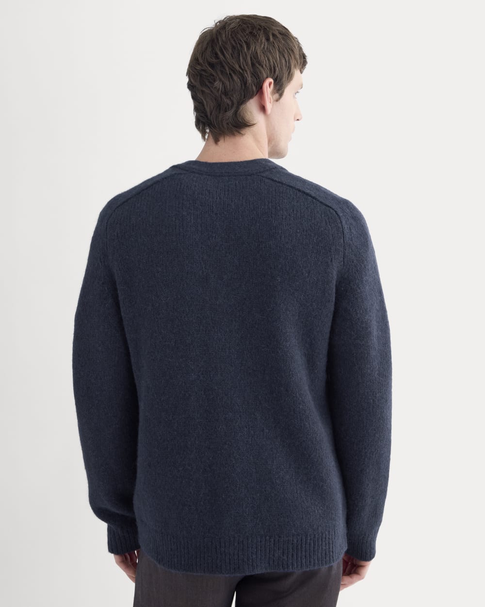 The Cloud Relaxed Cardigan | Navy - Image 5