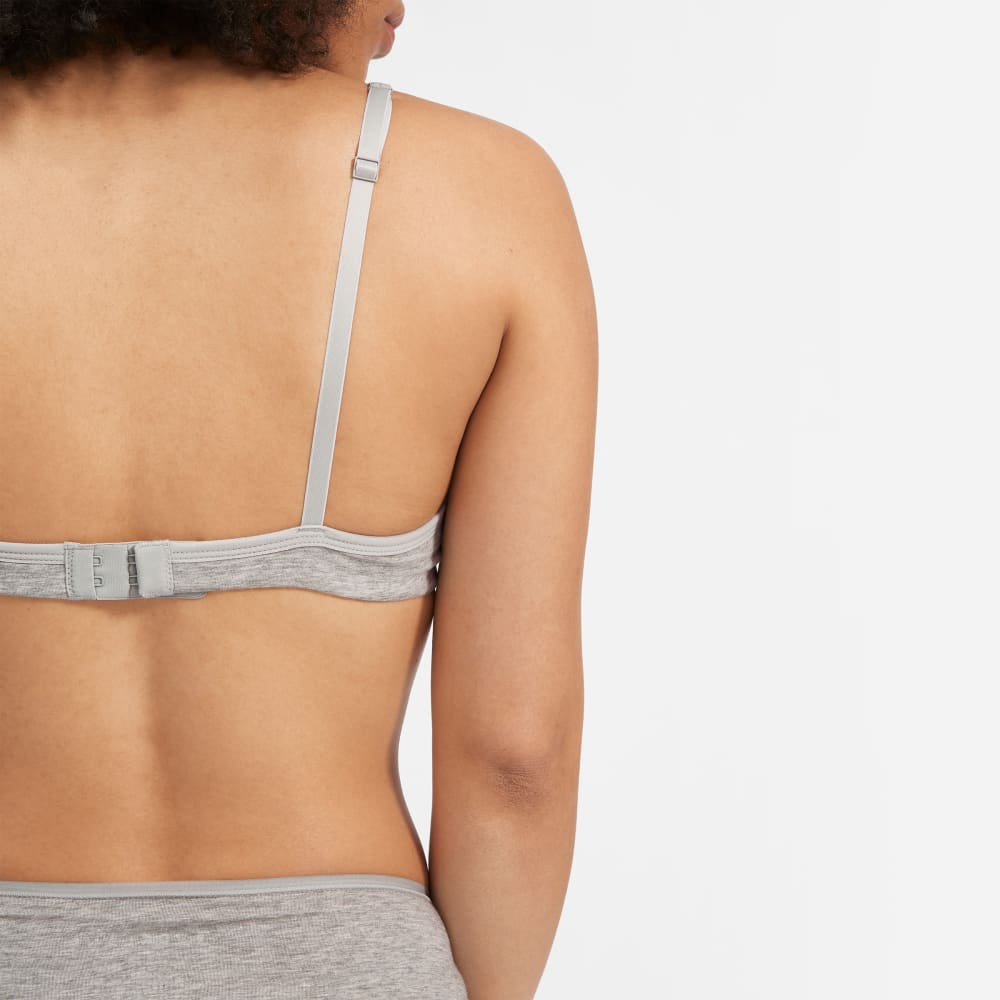 The Cotton Bralette | Heathered Grey - Image 4