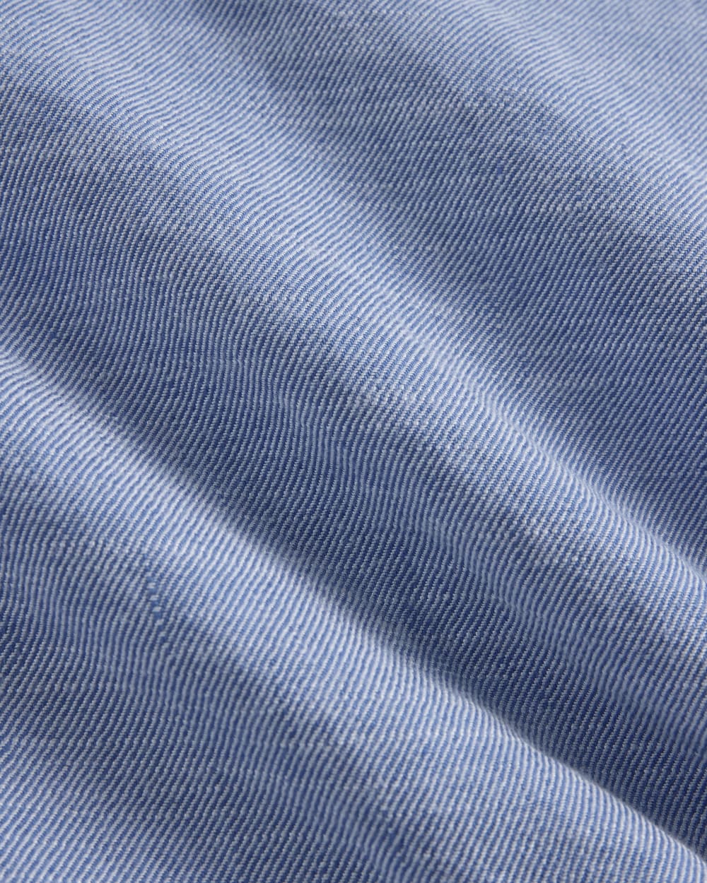 The Mini Skirt in Stretch Linen | Chambray - Image 6