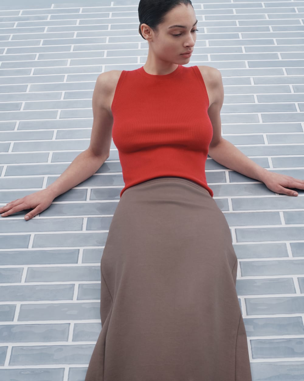 The Dream Maxi Skirt | Deep Taupe - Image 3