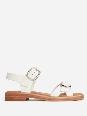 The Twin Buckle Sandal | Canvas Tan