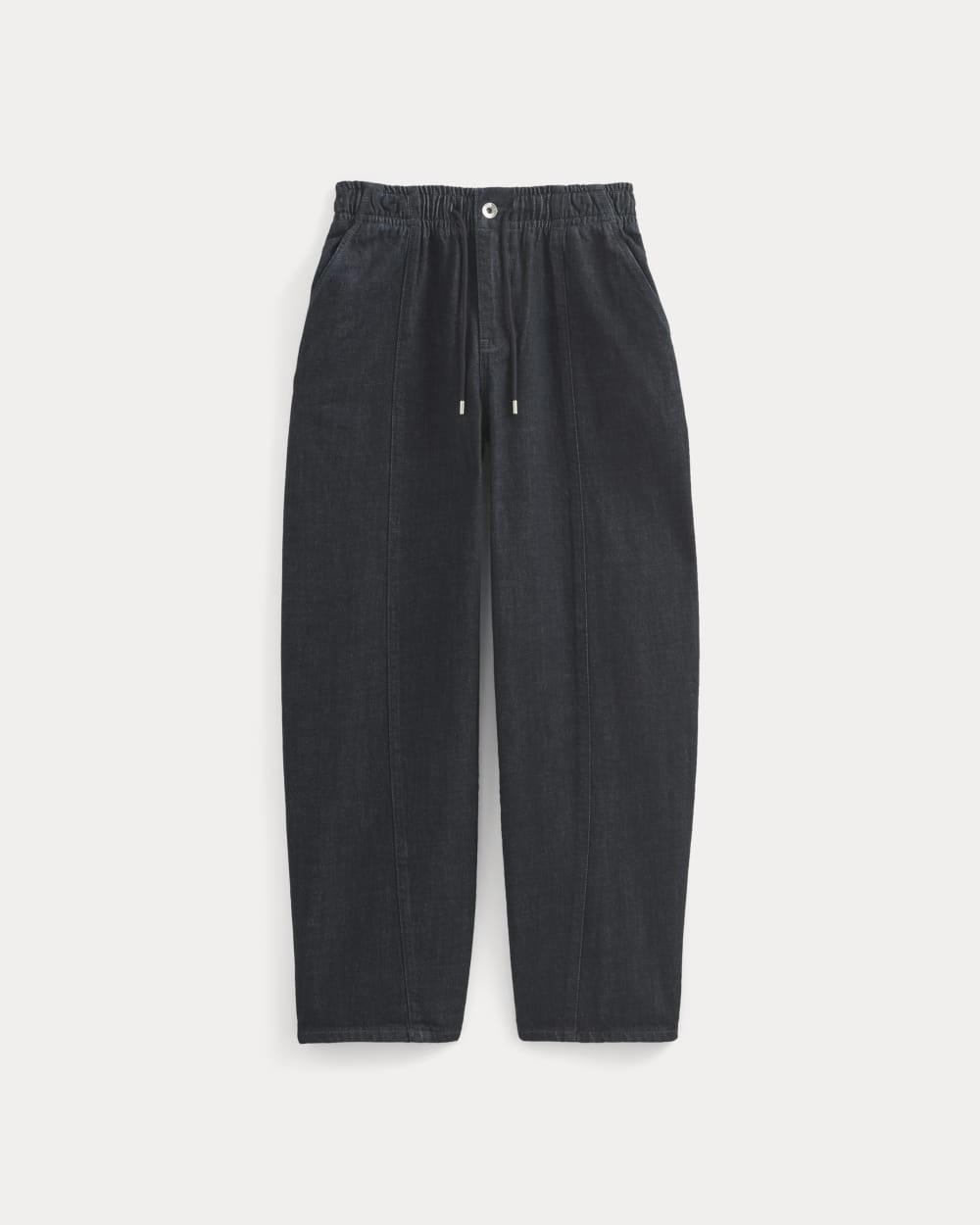 The Drawstring Baggy Jean | Dark Indigo - Image 2