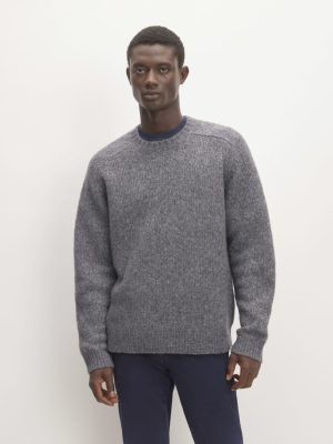 The Cloud Crewneck Sweater | Heathered Dark Charcoal