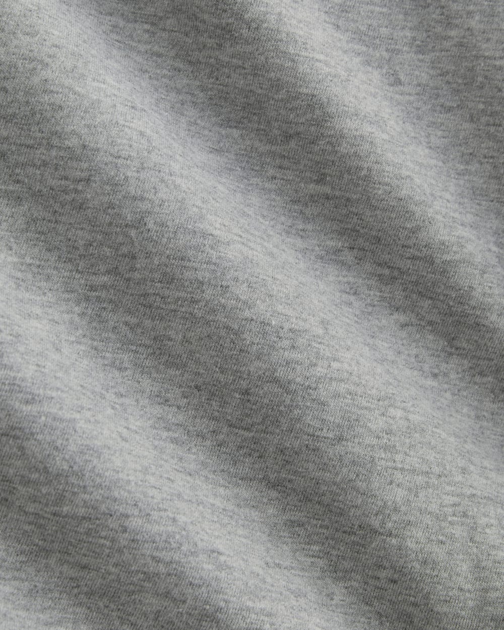 The Box-Cut Tee in Essential Cotton | Heathered Grey | No Pocket - Image 5