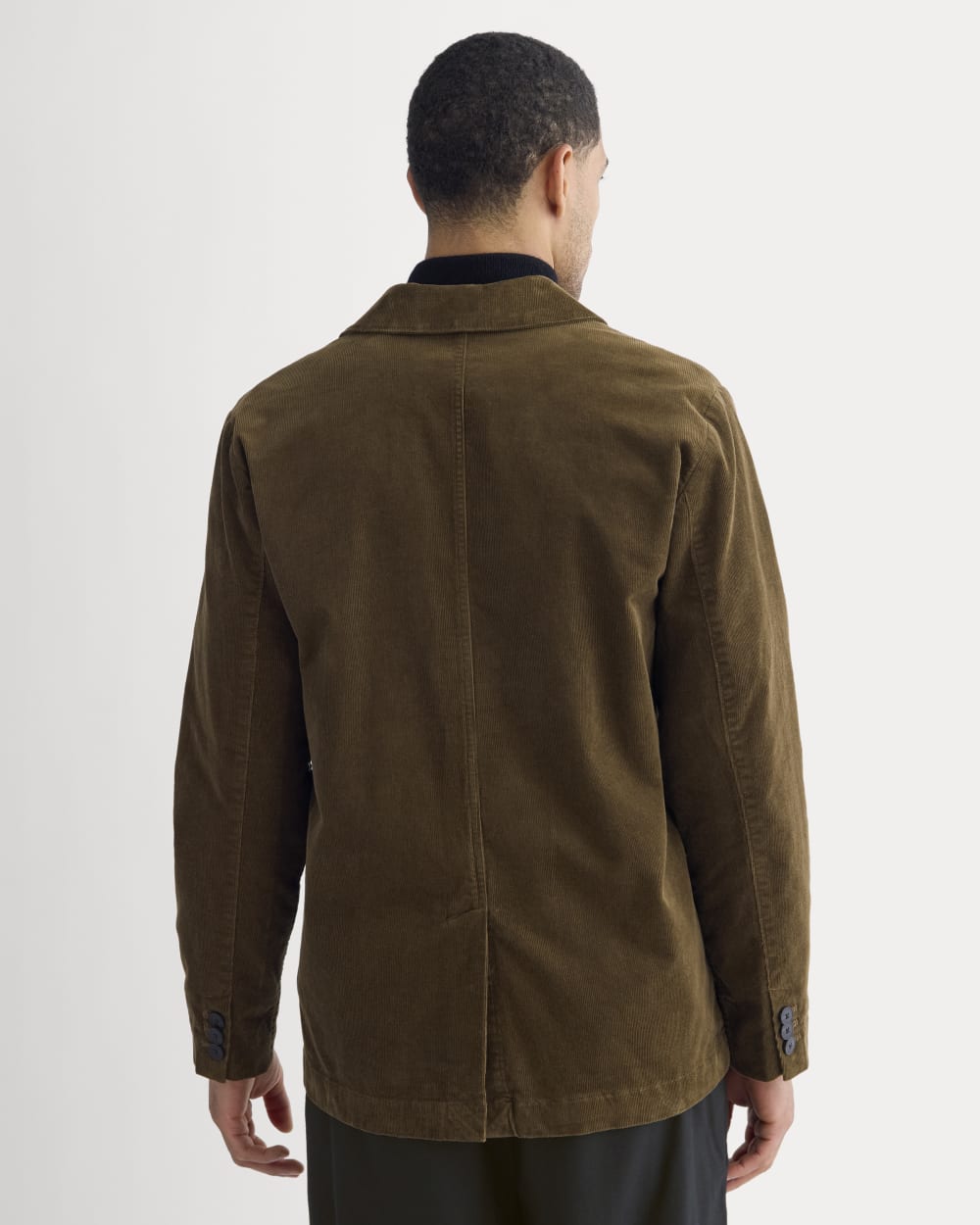 Fine Wale Corduroy Chore Blazer | Cocoa - Image 5