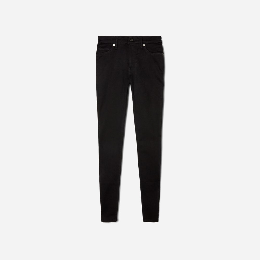 The Mid-Rise Skinny Stretch Jean | Black - Image 2