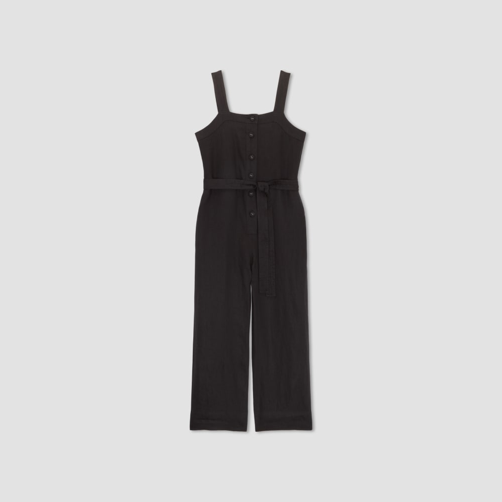 The Linen Jumpsuit | Black - Image 2