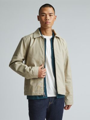 The Filled Canvas Jacket | Trench Coat Khaki