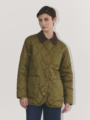 The Quilted Ranch Jacket | Olive