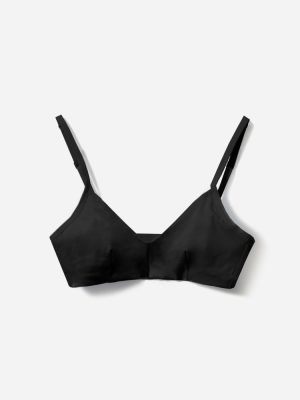 The Cotton Bralette | Black