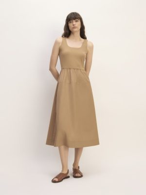 The Supima? Jersey Riviera Dress | Tiger's Eye