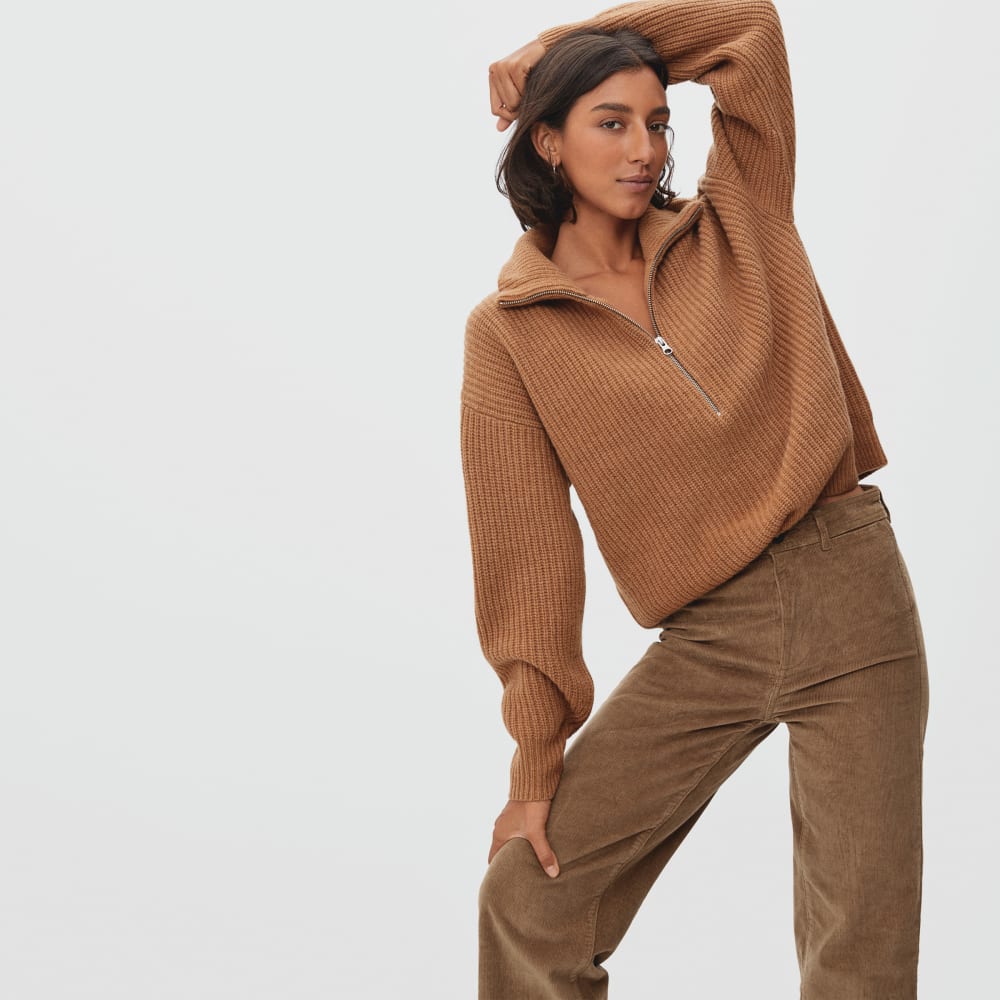 The Corduroy Wide-Leg Pant | Toasted Coconut - Image 4