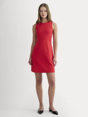 The Dream '90s Shift Dress | Classic Red