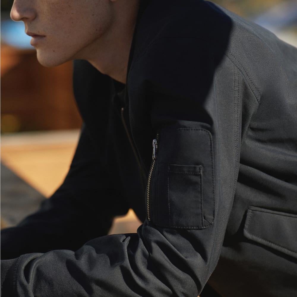 The Bomber Jacket | Uniform | Black - Image 9