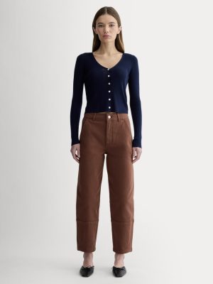 The Utility Barrel Pant | Rosewood | Tall