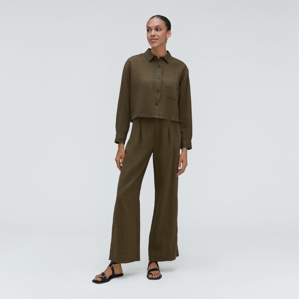 The Linen Way Short Shirt | Beech - Image 5