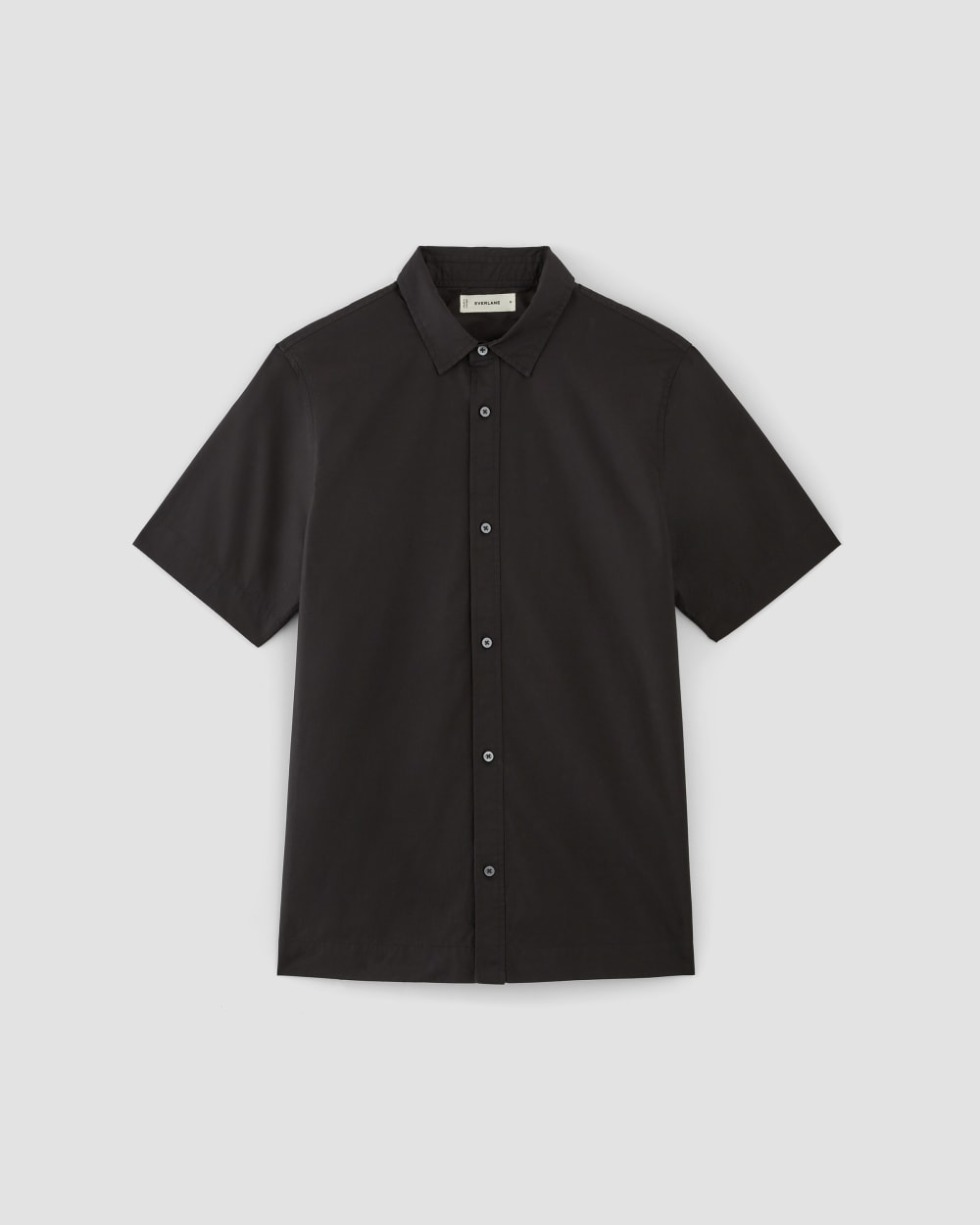 The Supima? Short-Sleeve Poplin Shirt | Black - Image 2