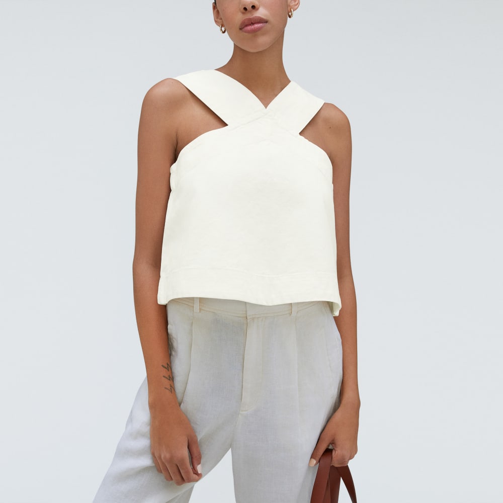 The Cross-Front Apron Top | Canvas - Image 5