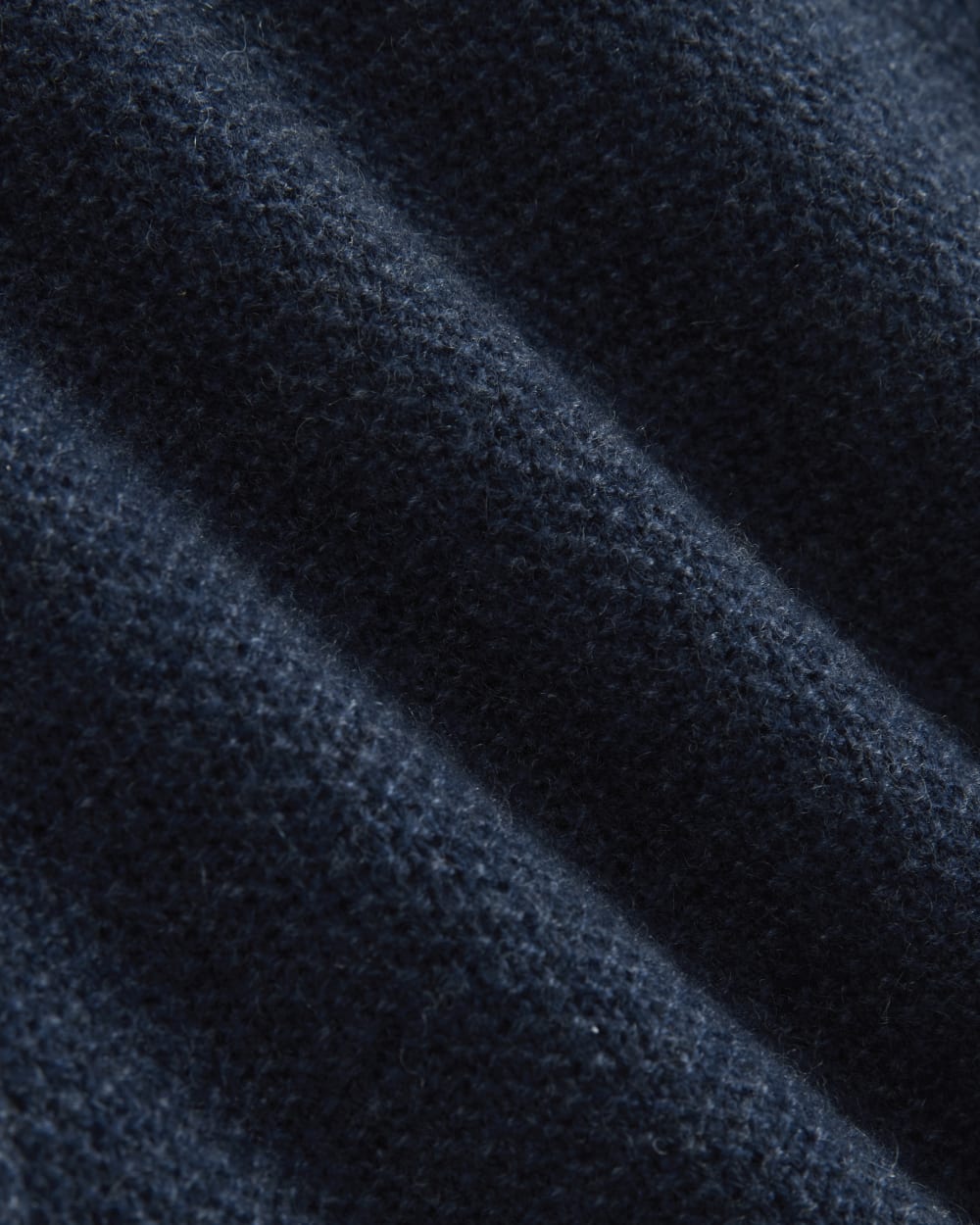 Henley in Wool Cashmere | Indigo - Image 6