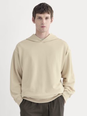 Twill Terry Jacquard Hoodie | Peyote