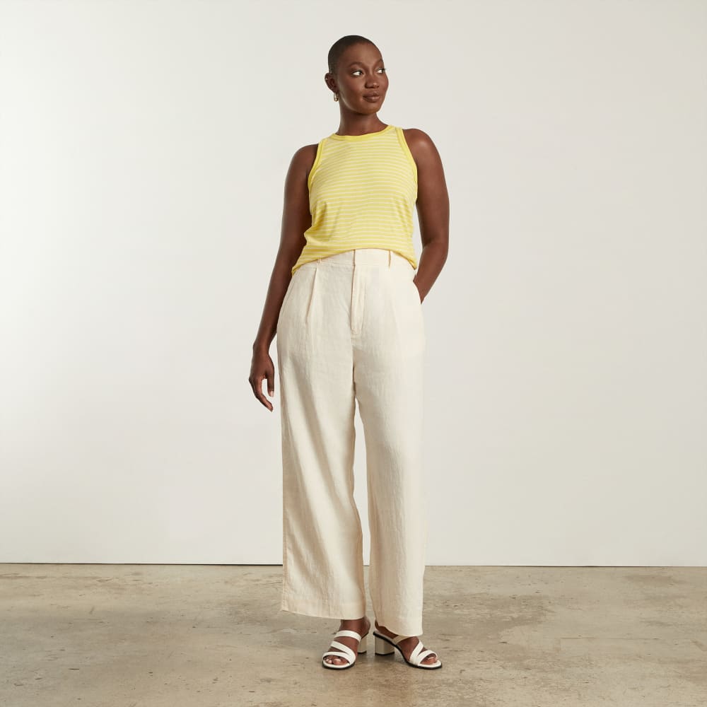 The Tank in Essential Cotton | Acacia / Tan - Image 3