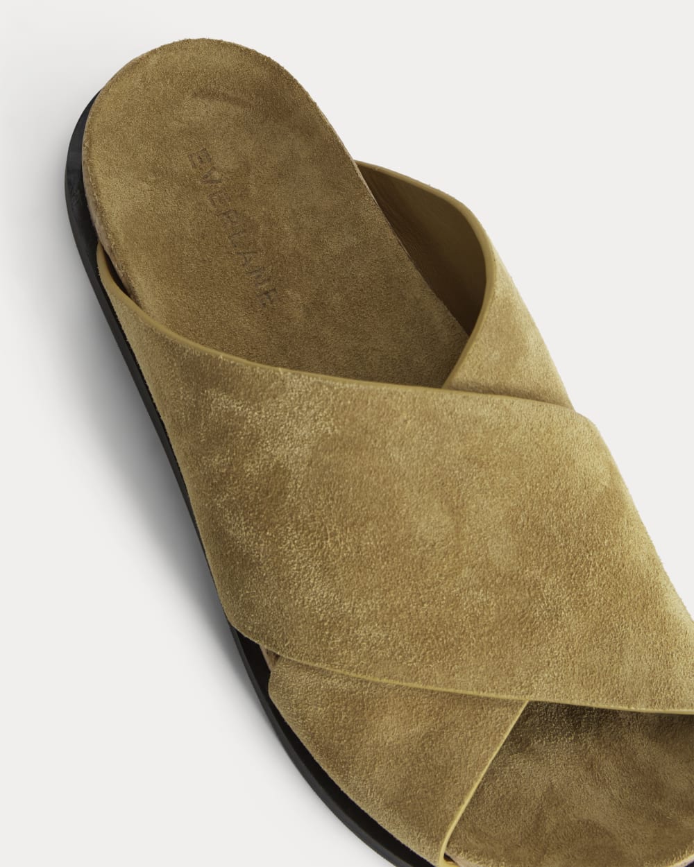 The Suede Crossover Sandal | Sand - Image 7